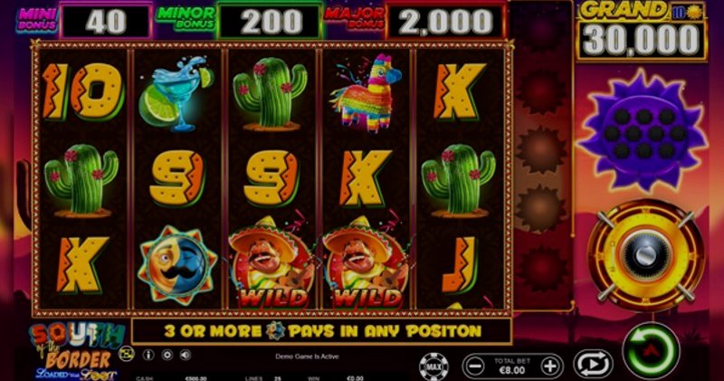 Играть South of the Border от Ainsworthgame в казино 1Win