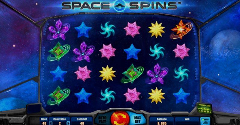 Играть Space Spins от Wazdan в казино 1Win