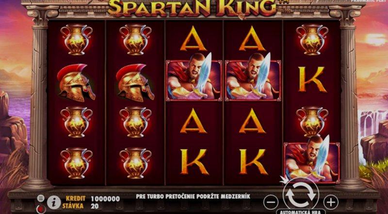 Играть Spartan King от Pragmatic в казино 1Win