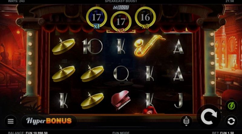 Играть Speakeasy Boost от Kalamba в казино 1Win