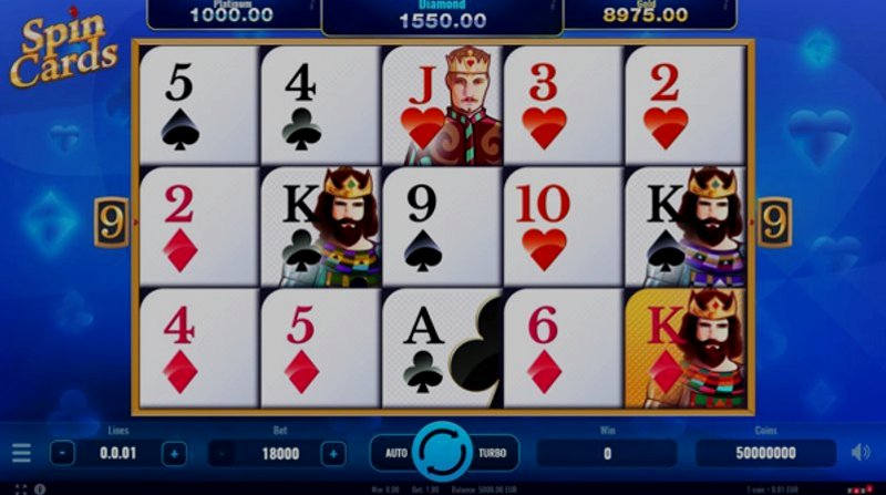 Играть Spin Cards от Fazi в казино 1Win