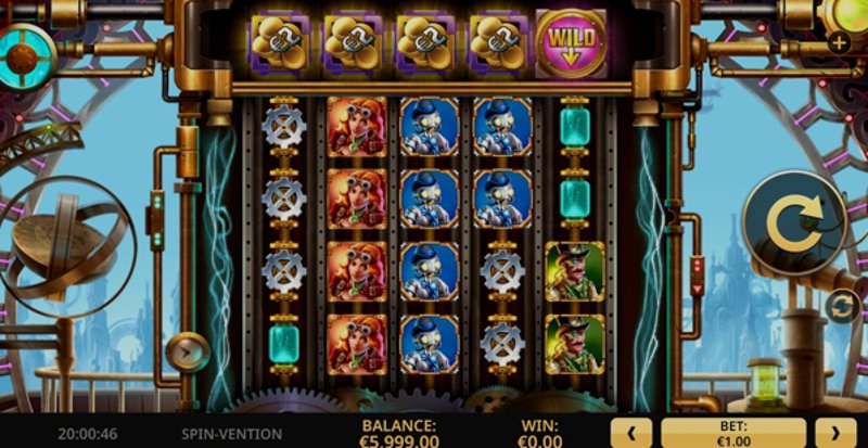 Играть Spin-vention от High5 в казино 1Win