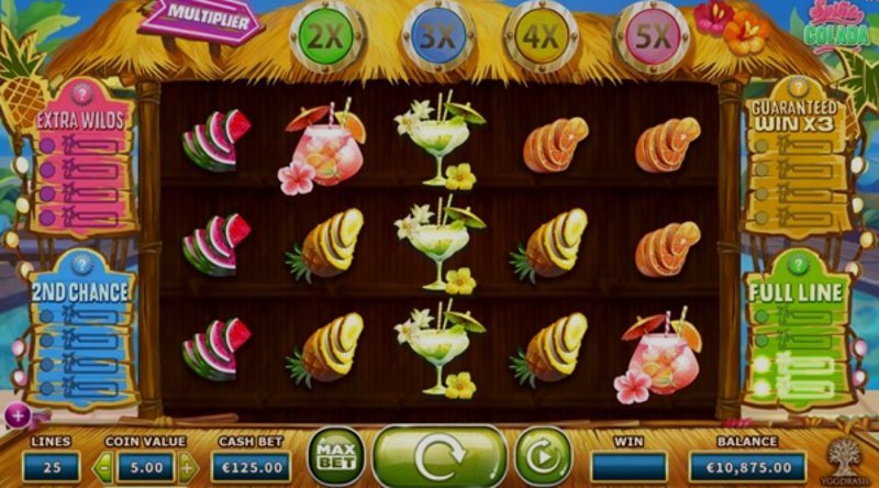 Играть Spina Colada от Yggdrasil в казино 1Win