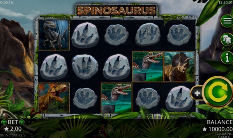 Играть Spinosaurus от Booming в казино 1Win