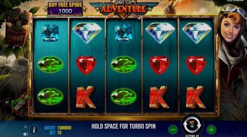 Играть Spirit of Adventure от Pragmatic в казино 1Win