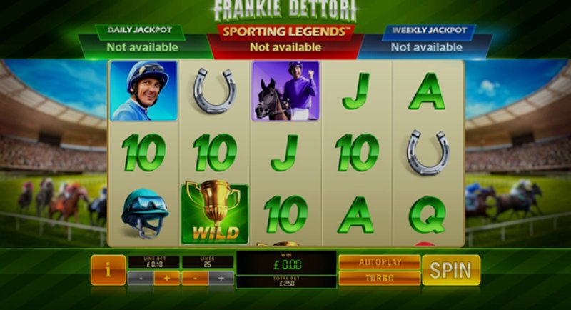 Играть Sporting Legends: Frankie Dettori от Playtech в казино 1Win