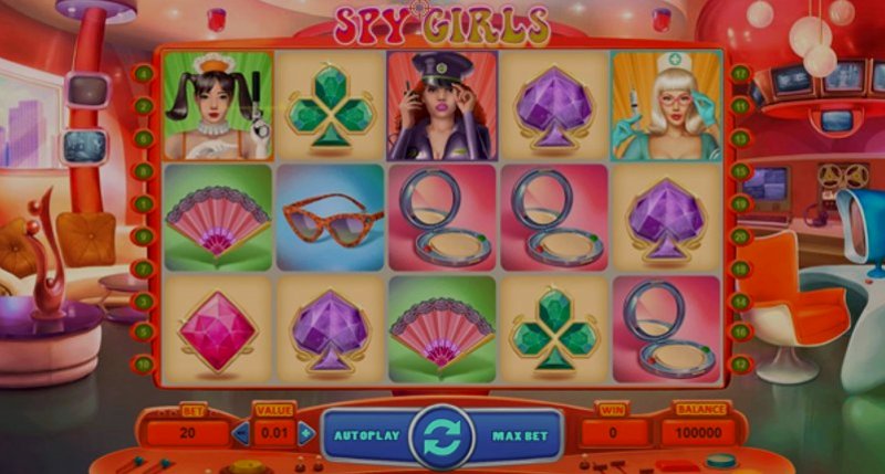 Играть Spy Girls от Thunderspin в казино 1Win