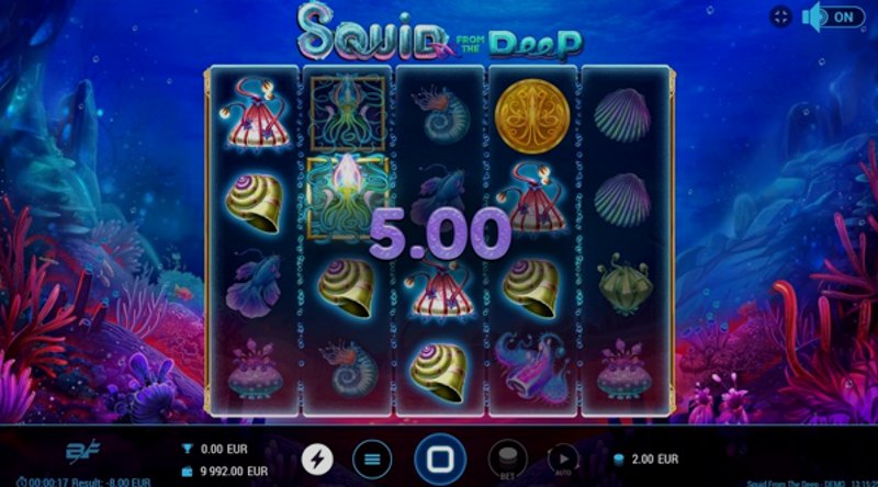 Играть Squid From The Deep от Bf Games в казино 1Win
