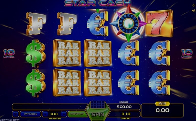 Играть Star Cash от Gameart в казино 1Win