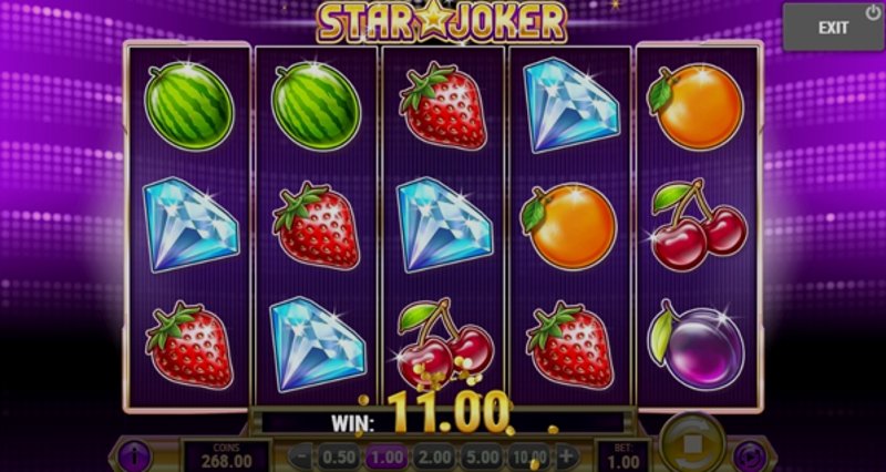 Играть Star Joker от Playn Go в казино 1Win