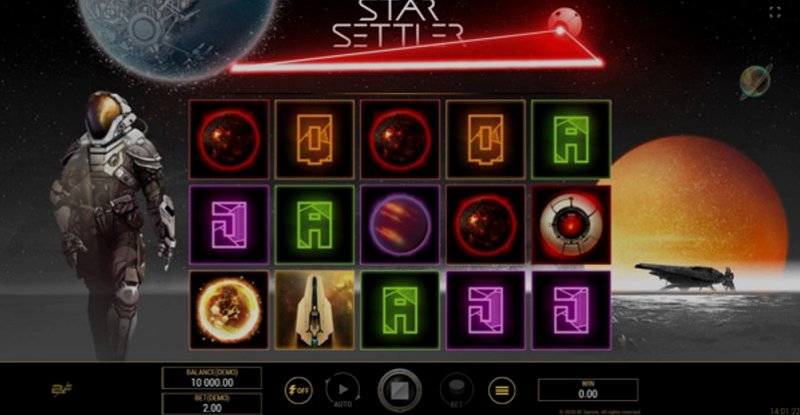 Играть Star Settler от Bf Games в казино 1Win
