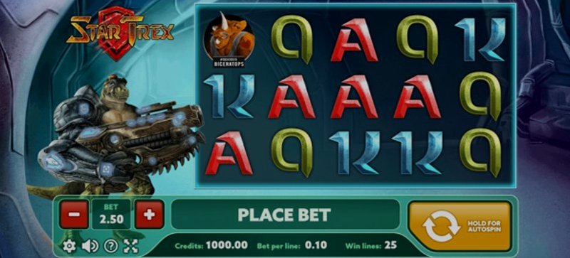 Играть Star Trex от Play Pearls в казино 1Win