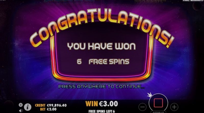 Играть Starz Megaways от Pragmatic в казино 1Win