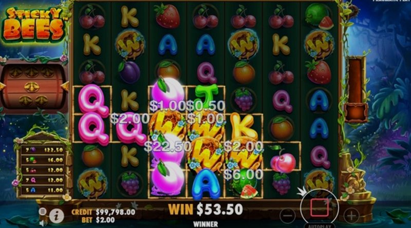 Играть Sticky Bees от Pragmatic в казино 1Win