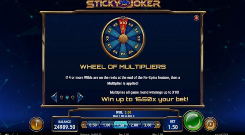 Играть Sticky Joker от Playn Go в казино 1Win