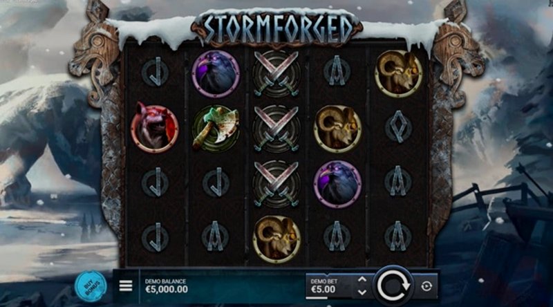 Играть Stormforged от Hacksaw в казино 1Win