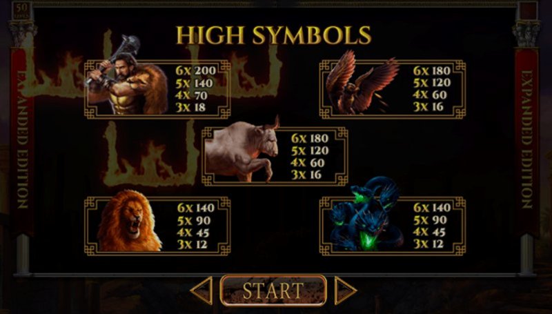 Играть Hercules от Leap в казино 1Win