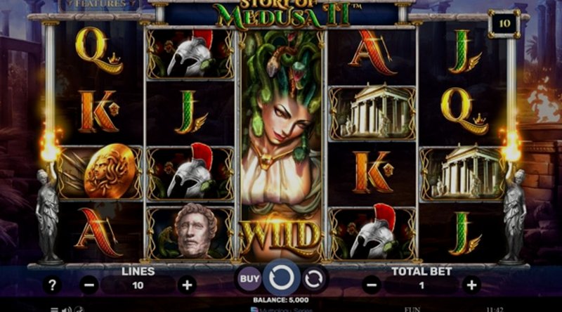 Играть Medusa II от Pg Soft в казино 1Win