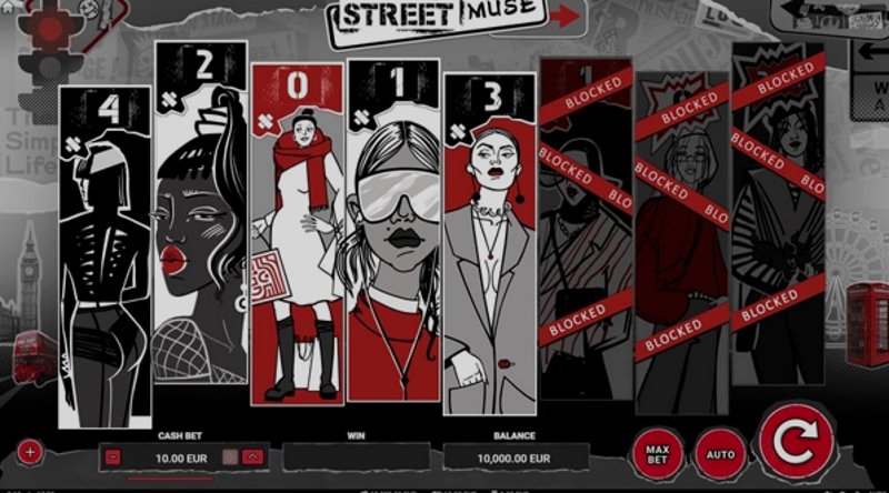 Играть Street Muse от Truelab в казино 1Win