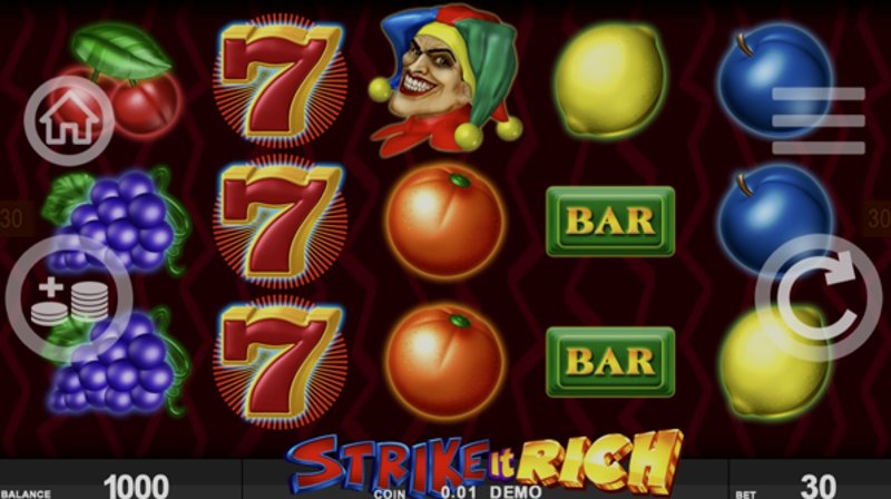 Играть Strike It Rich от Spinthon в казино 1Win