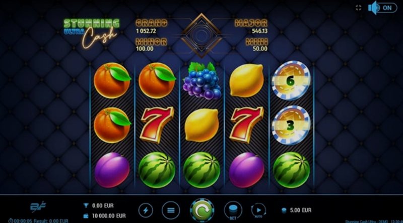 Играть Stunning Cash Ultra от Bf Games в казино 1Win