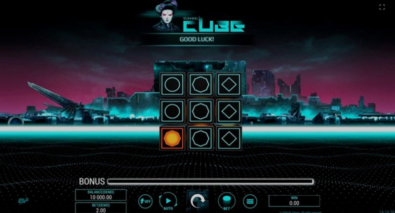 Играть Stunning Cube от Bf Games в казино 1Win