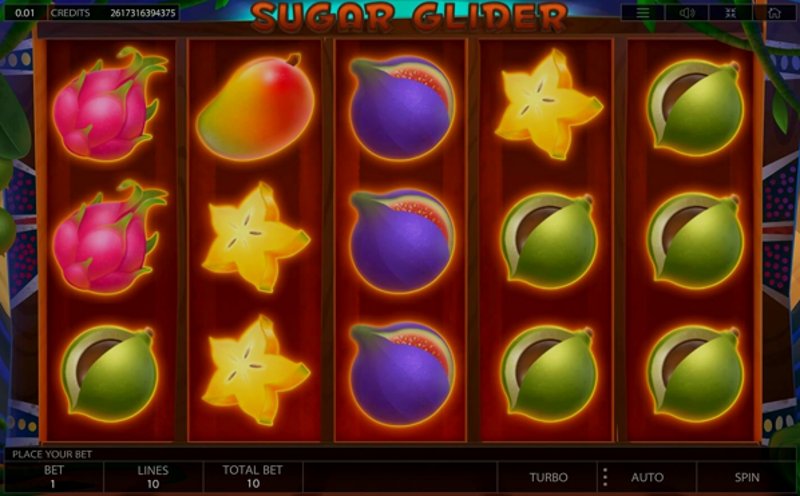 Играть Sugar Glider от Endorphina в казино 1Win