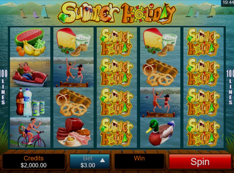 Играть Summer Holiday от Microgaming в казино 1Win
