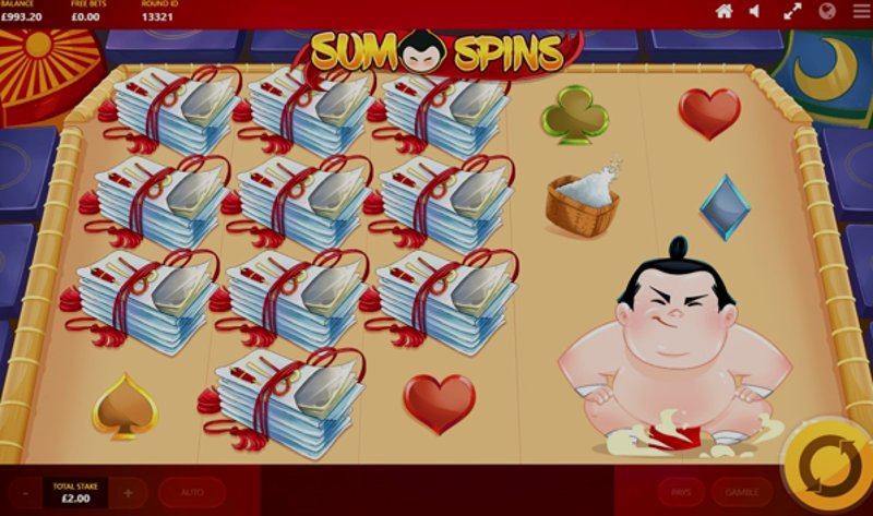 Играть Sumo Spins от Red Tiger в казино 1Win