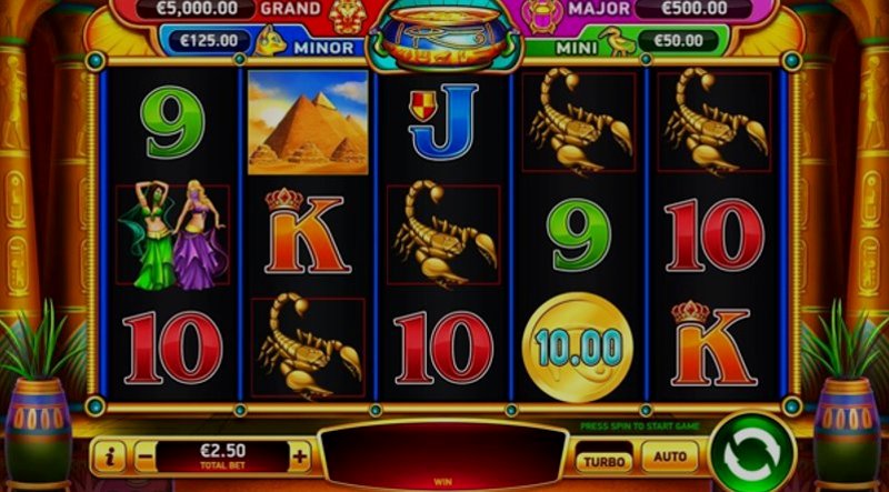 Играть Sun of Ra от Rubyplay в казино 1Win