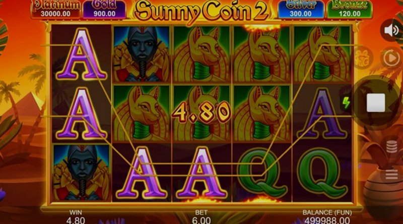 Играть Sunny Coin от Gamzix в казино 1Win