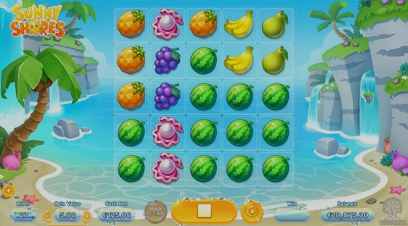 Играть Sunny Shores от Yggdrasil в казино 1Win