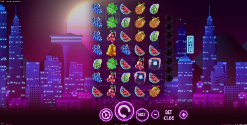 Играть Sunset Highways от Triplecherry в казино 1Win