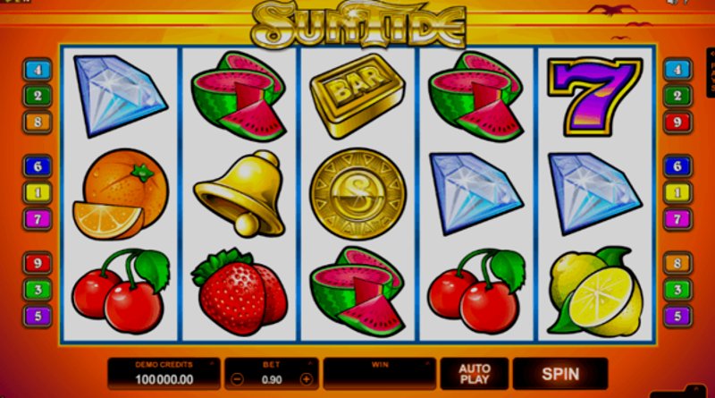 Играть SunTide от Microgaming в казино 1Win
