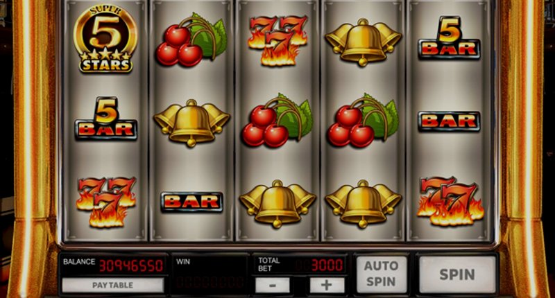 Играть Super 5 Stars от Red Rake в казино 1Win