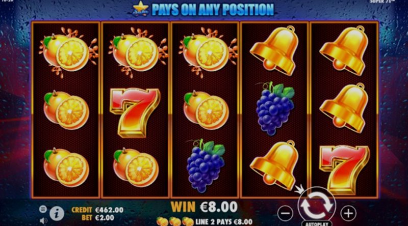 Играть Super 7s от Nucleus Gaming в казино 1Win