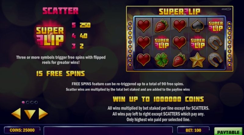 Играть Super Flip от Playn Go в казино 1Win