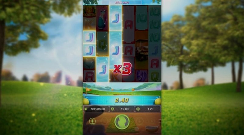 Играть Super Golf Drive от Pgsoft в казино 1Win
