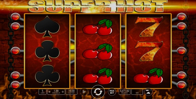 Играть Super Hot от Wazdan в казино 1Win