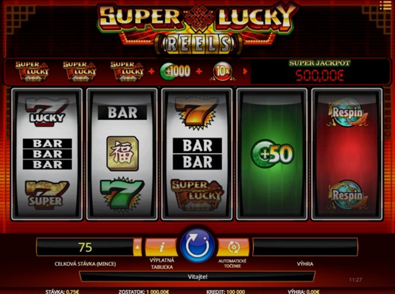 Играть Super Lucky Reels от Isoftbet в казино 1Win