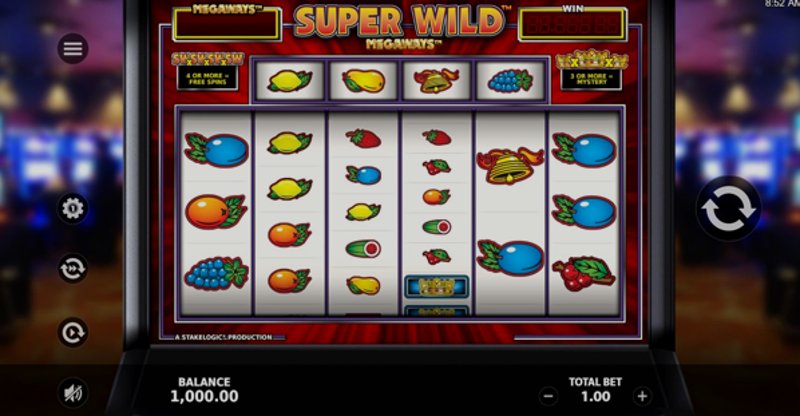 Играть Super Wild Megaways от Stakelogic в казино 1Win