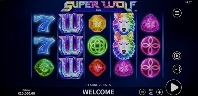 Играть Super Wolf от Skywind в казино 1Win