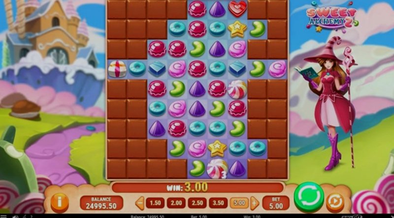 Играть Sweet Alchemy от Playn Go в казино 1Win
