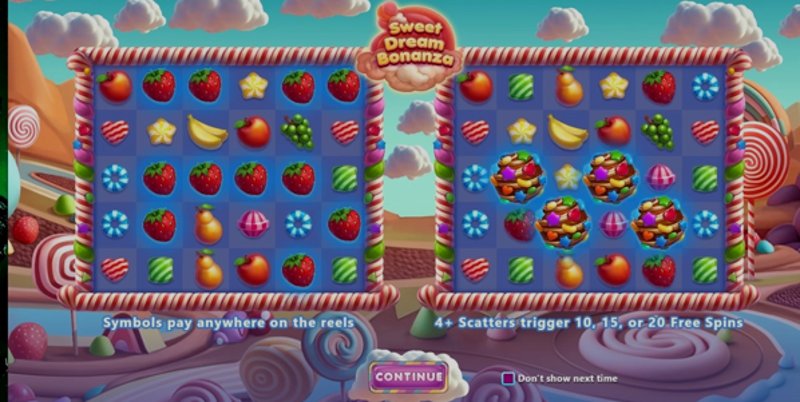Играть Sweet Dream от Synot в казино 1Win