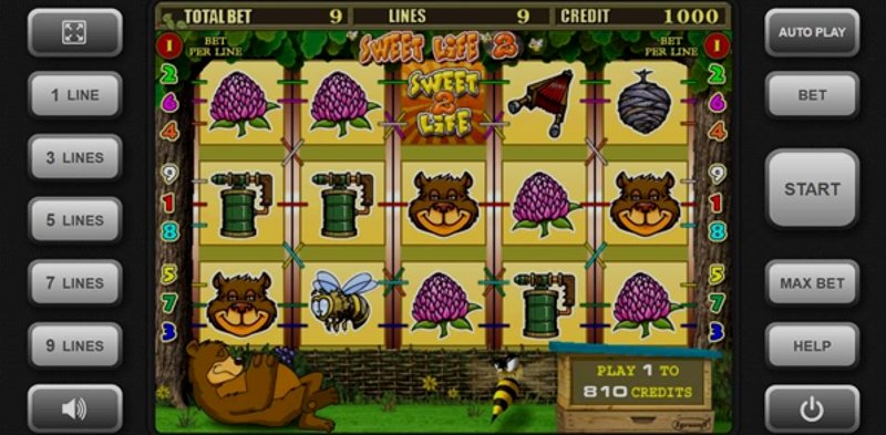 Играть Sweet Life 2 от Igrosoft в казино 1Win