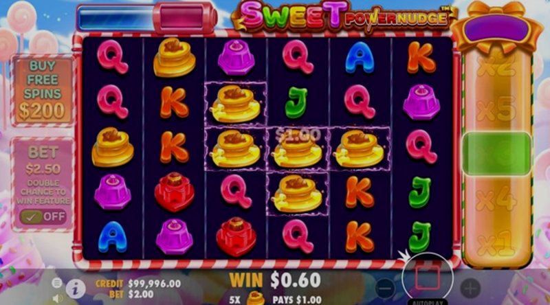 Играть Sweet Powernudge от Pragmatic в казино 1Win