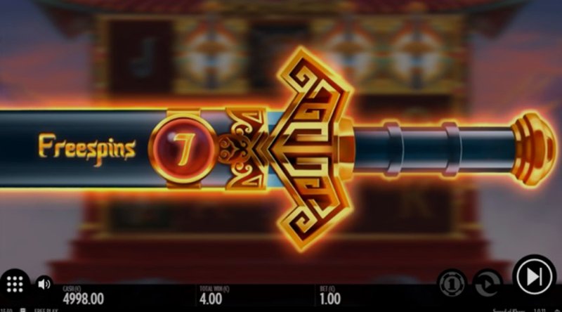Играть Sword of Khans от Thunderkick в казино 1Win