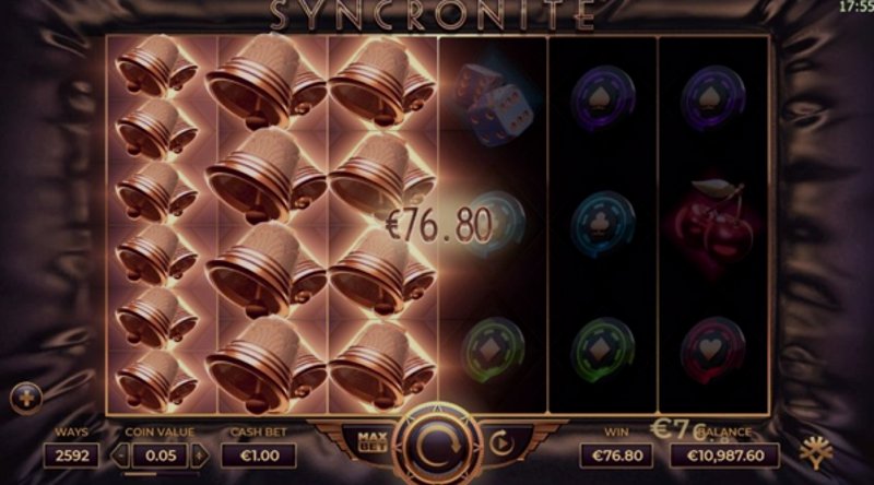 Играть Syncronite от Yggdrasil в казино 1Win