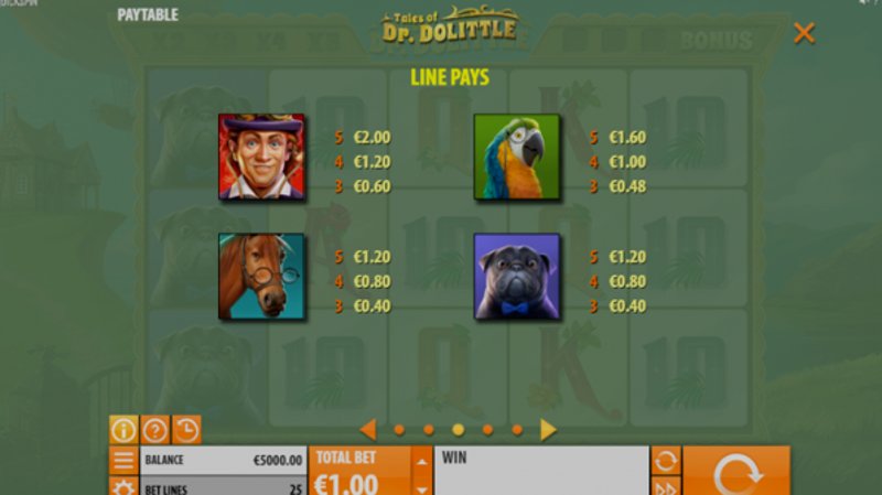 Играть Tales of Dr. Dolittle от Quickspin в казино 1Win