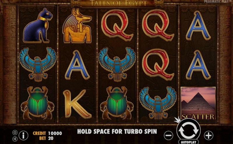 Играть Tales of Egypt от Pragmatic в казино 1Win
